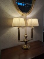 Lampa stołowa BN 408 dwa klosze