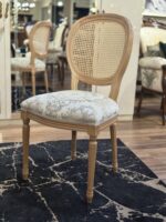 włoskie krzesło 24K z rafią 01