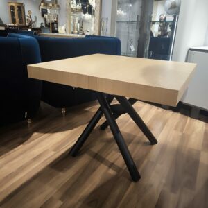 Stół LAVANTE fornir w jasnym kolorze do tego antracytowa podstawa (7)