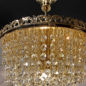 żyrandol 231 1 złoty